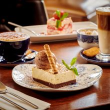 Baileys and white chocolate cheesecake